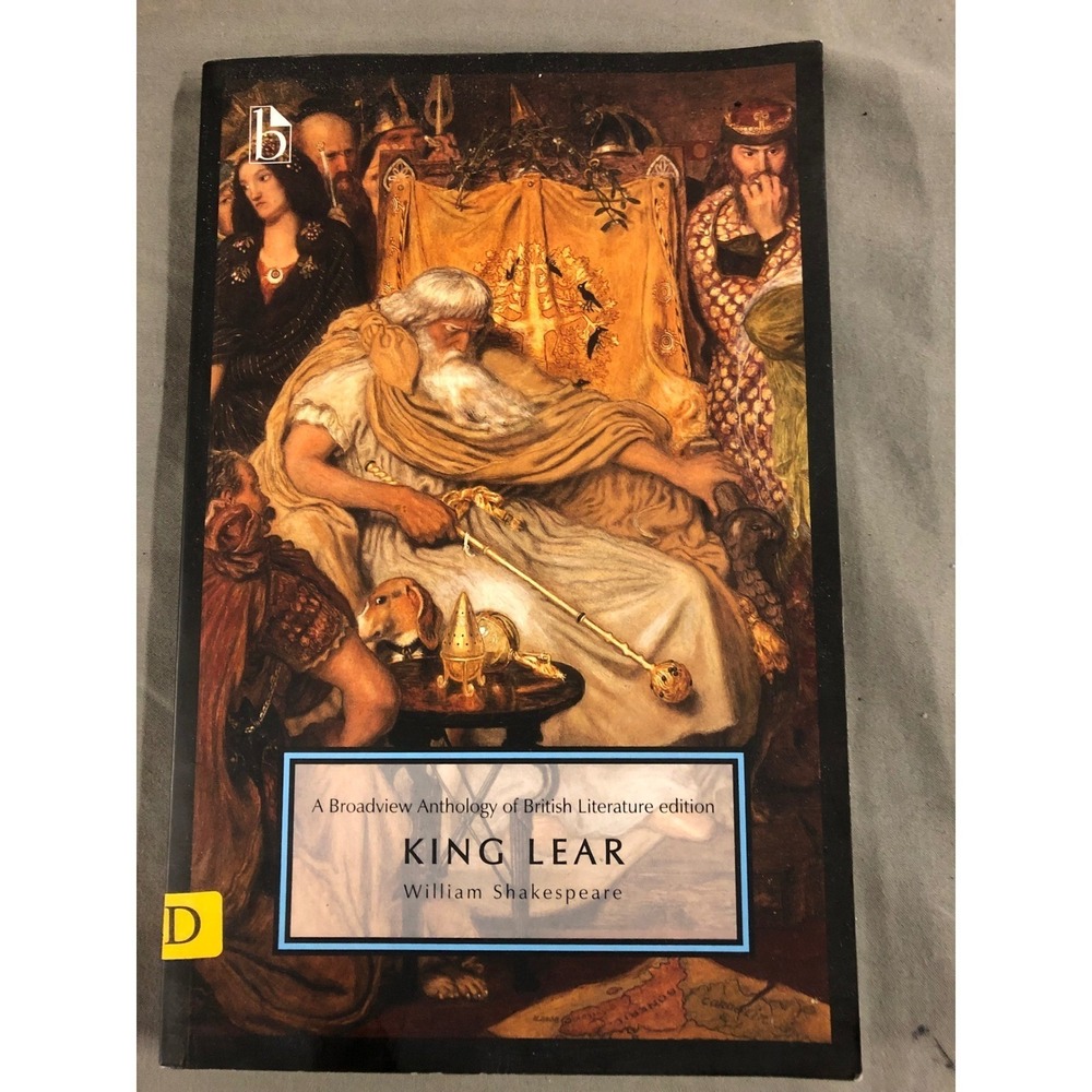 King Lear A Broadview Anthology of British Literature William Shakespeare